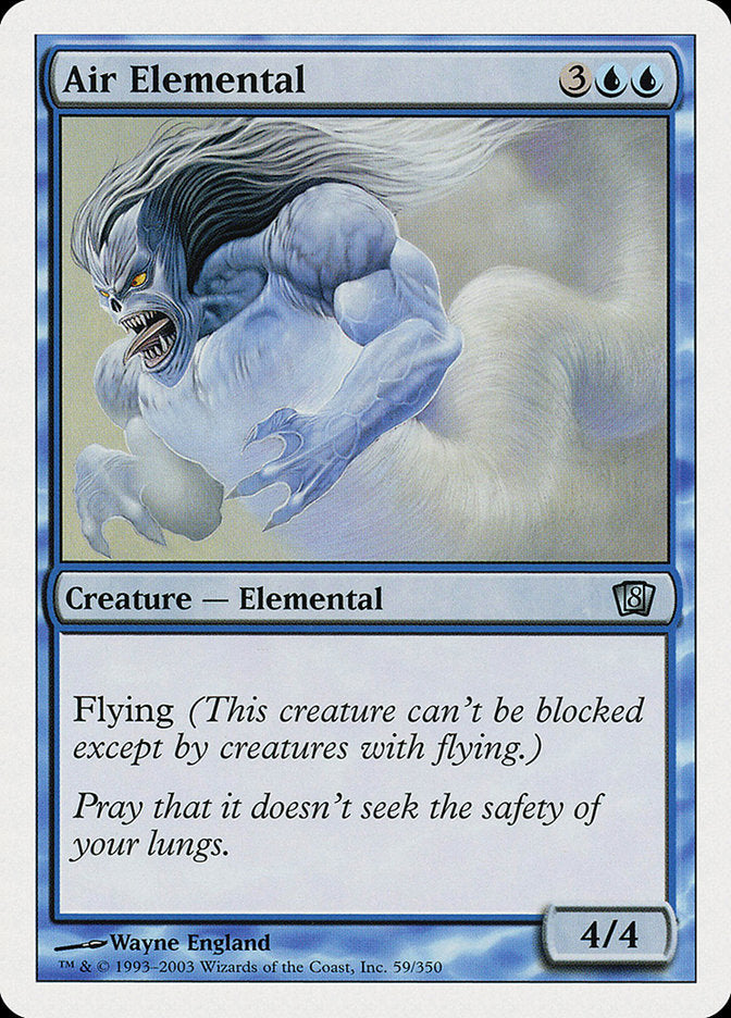 Air Elemental: Eighth Edition