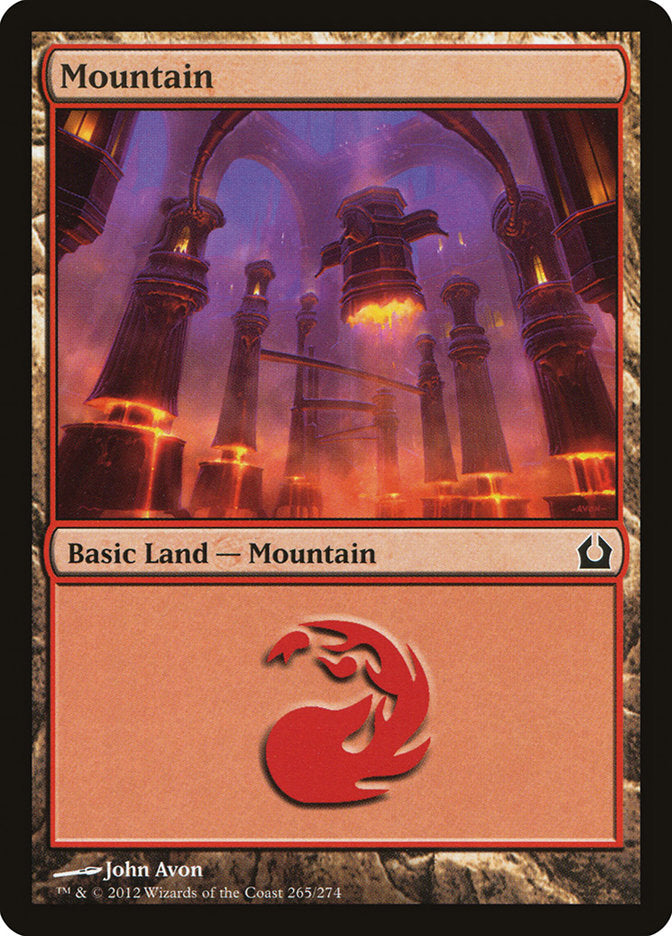 Mountain (#265) - (Foil): Return to Ravnica