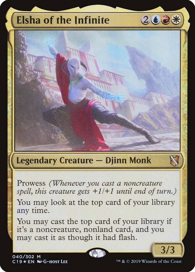 Elsha of the Infinite - (Foil): Commander 2019