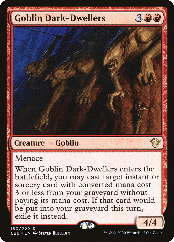 Goblin Dark-Dwellers: Commander 2020
