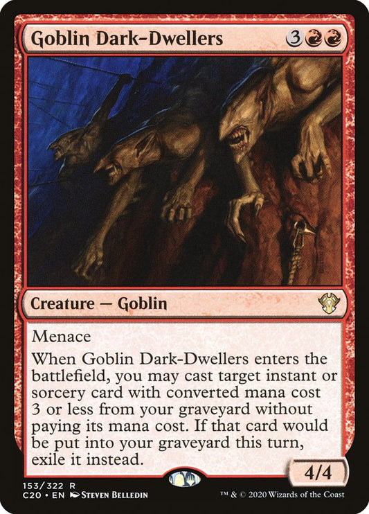 Goblin Dark-Dwellers: Commander 2020