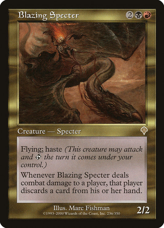 Blazing Specter - (Foil): Invasion