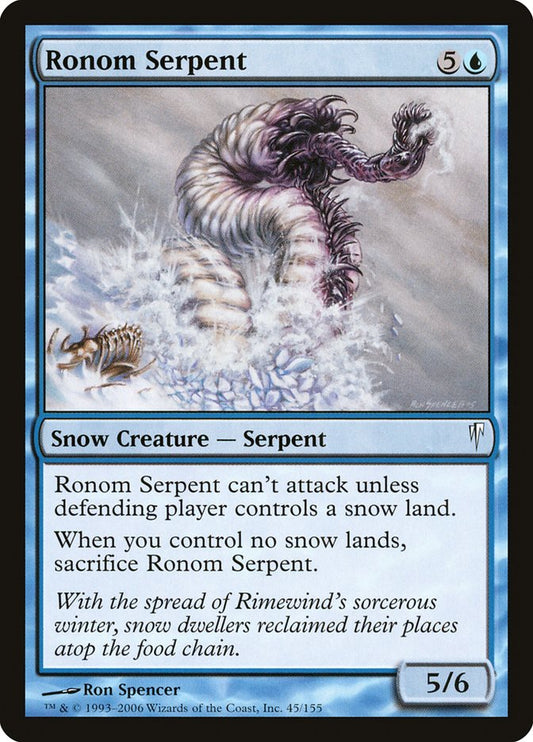 Ronom Serpent: Coldsnap