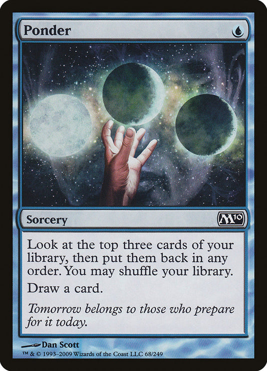Ponder - (Foil): Magic 2010