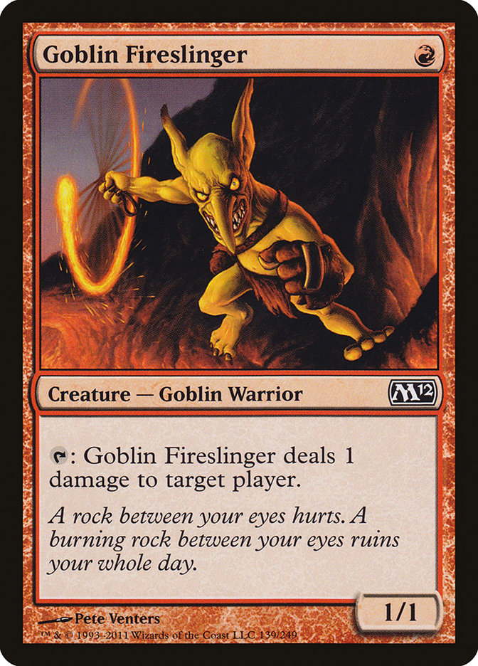 Goblin Fireslinger: Magic 2012