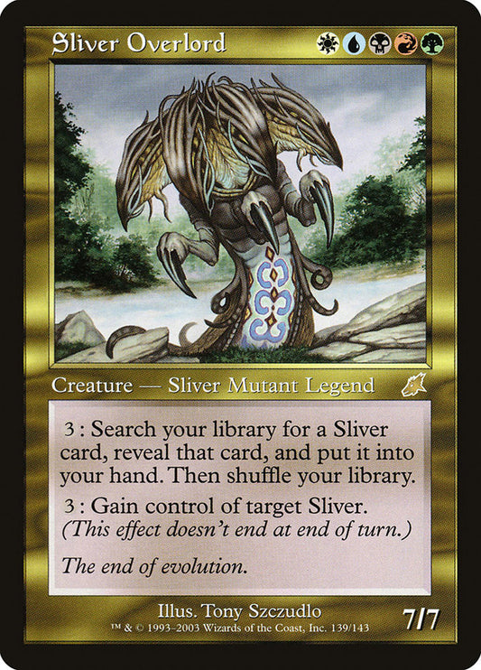 Sliver Overlord - (Foil): Scourge