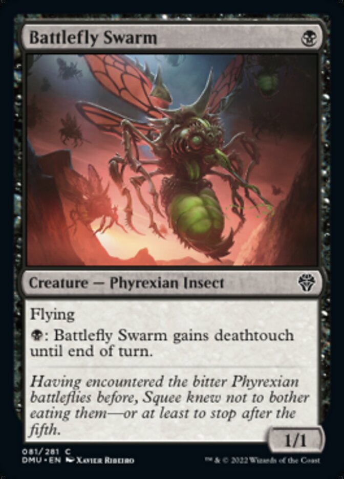 Battlefly Swarm - (Foil): Dominaria United