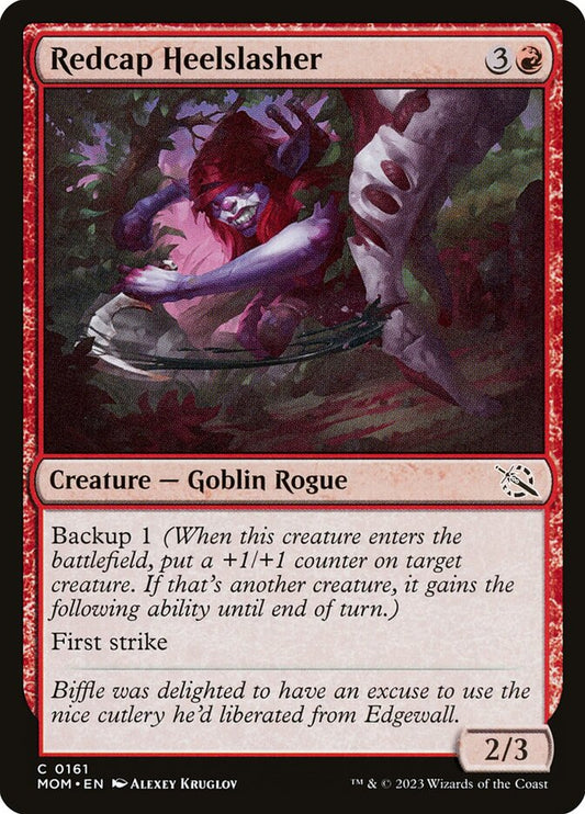 Redcap Heelslasher - (Foil): March of the Machine