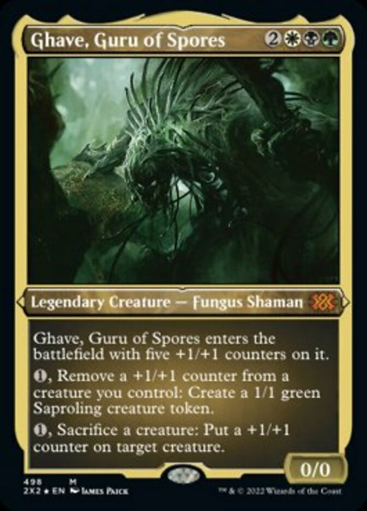 Ghave, Guru of Spores (Foil Etched) - (Foil): Double Masters 2022