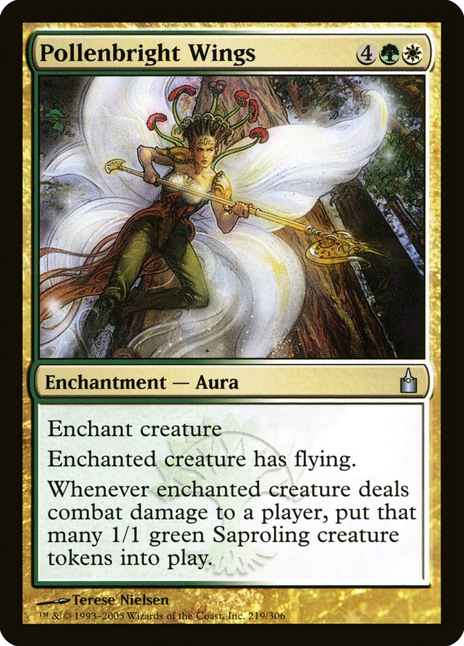 Pollenbright Wings - (Foil): Ravnica: City of Guilds