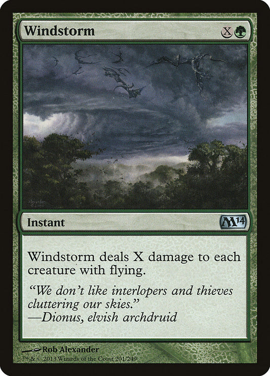 Windstorm - (Foil): Magic 2014