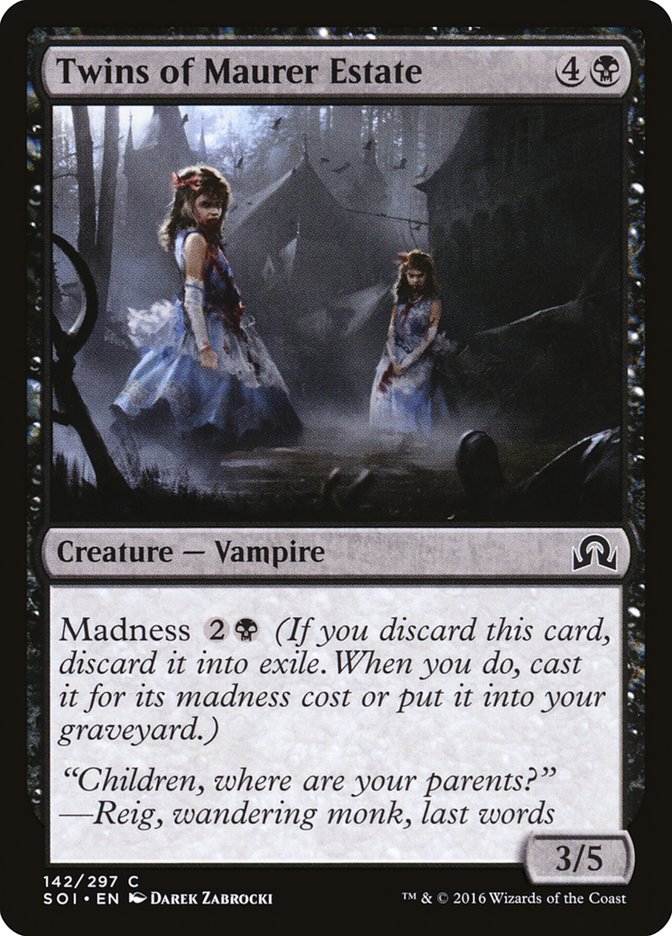 Twins of Maurer Estate: Shadows over Innistrad