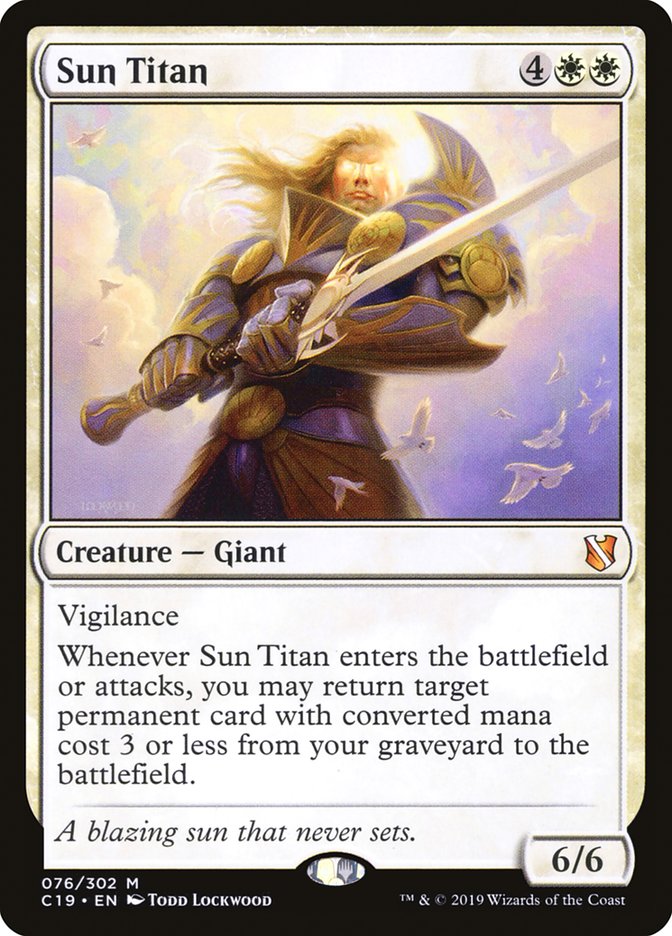 Sun Titan: Commander 2019