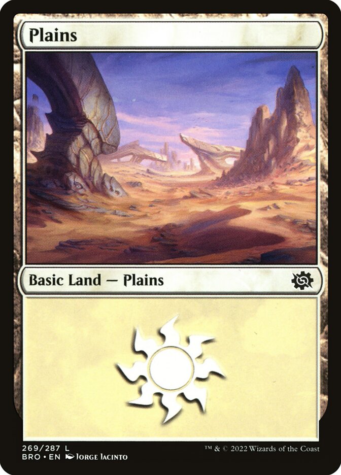 Plains (#269) - (Foil): The Brothers' War