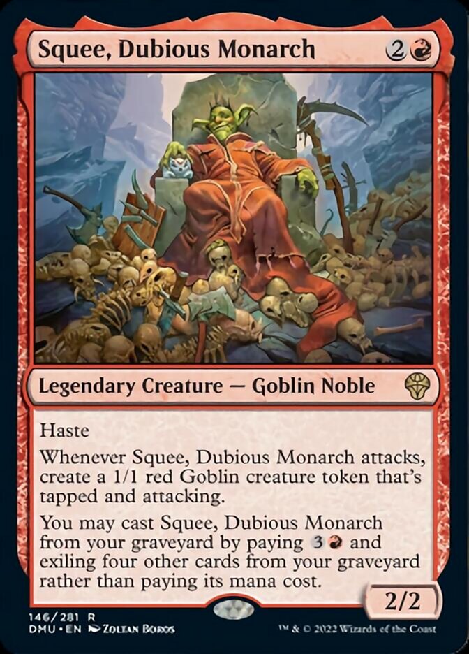 Squee, Dubious Monarch: Dominaria United