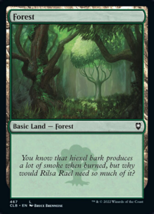Forest (#467): Commander Legends: Battle for Baldur's Gate