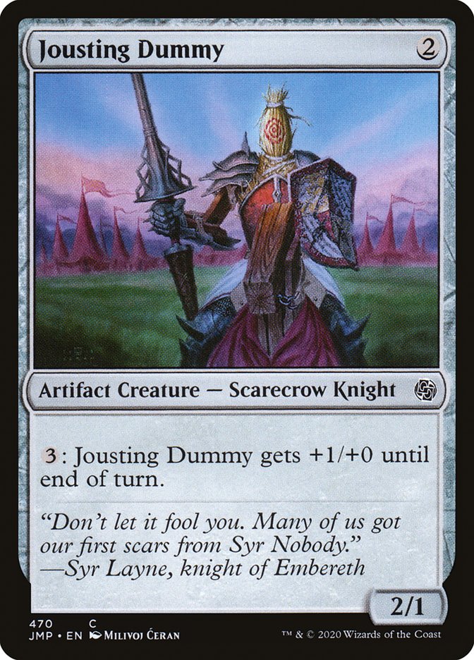 Jousting Dummy: Jumpstart