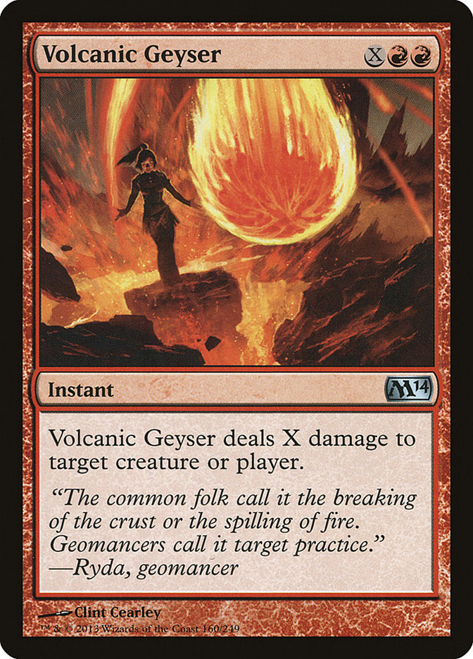 Volcanic Geyser - (Foil): Magic 2014