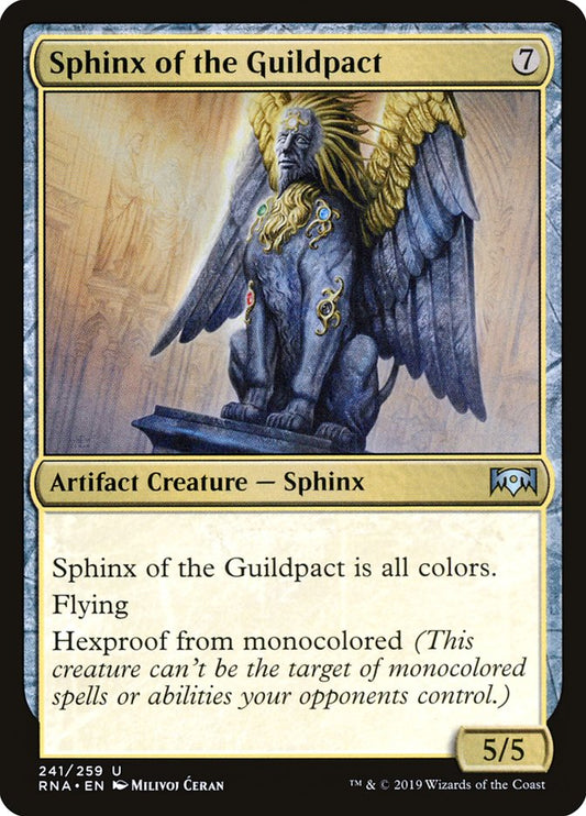 Sphinx of the Guildpact: Ravnica Allegiance
