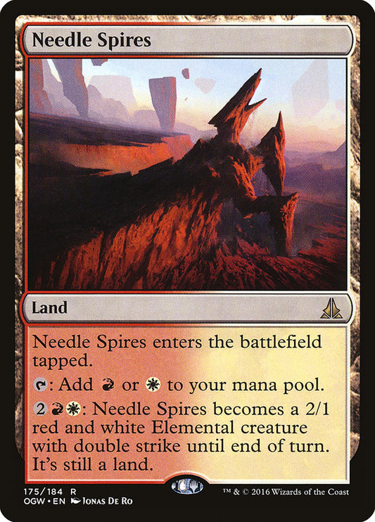 Needle Spires - (Foil): Oath of the Gatewatch