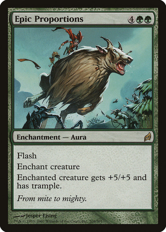 Epic Proportions - (Foil): Lorwyn