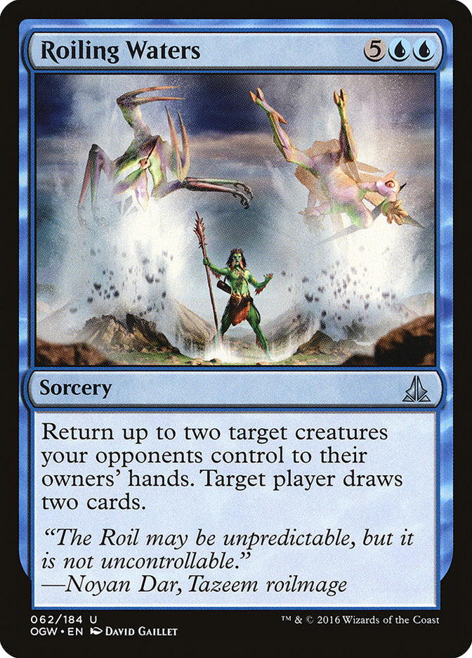Roiling Waters - (Foil): Oath of the Gatewatch