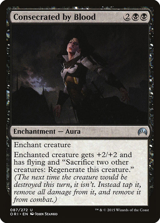 Consecrated by Blood - (Foil): Magic Origins