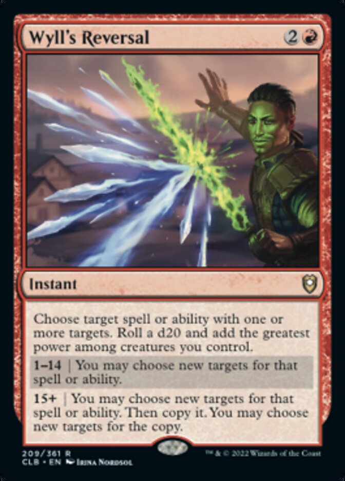 Wyll's Reversal - (Foil): Commander Legends: Battle for Baldur's Gate