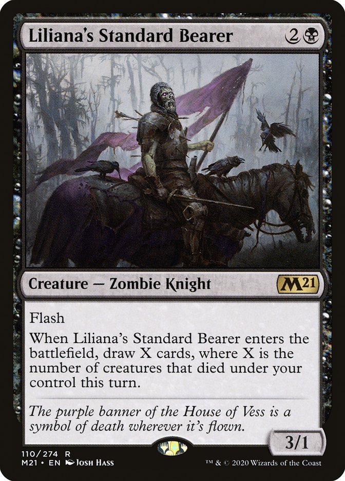 Liliana's Standard Bearer: Core Set 2021
