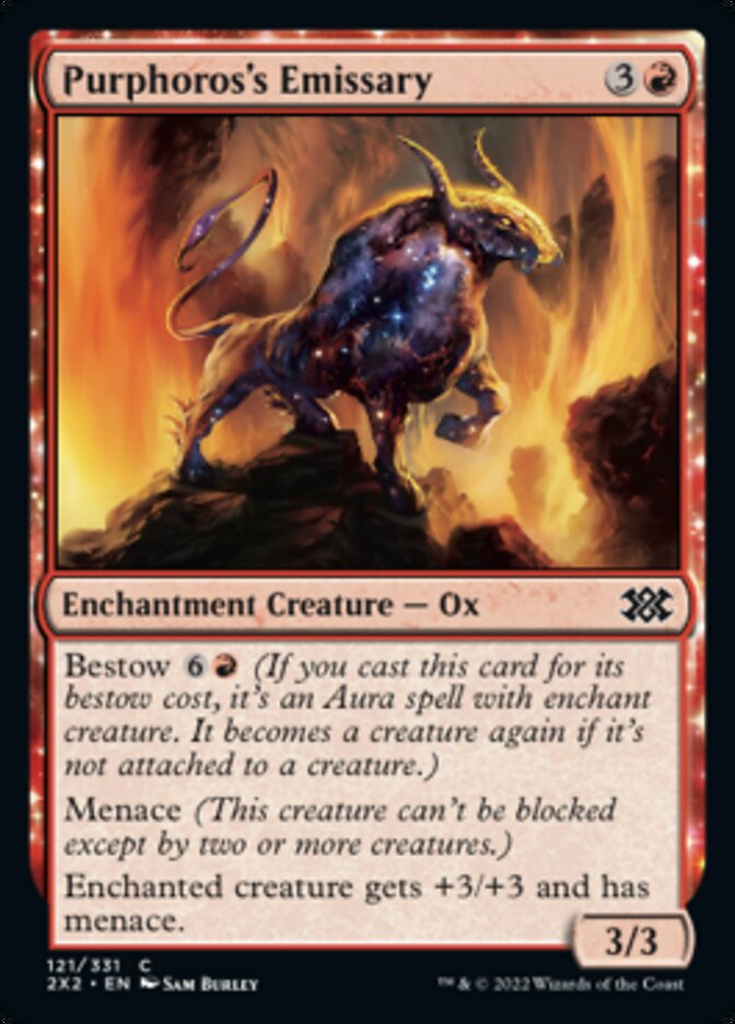 Purphoros's Emissary - (Foil): Double Masters 2022