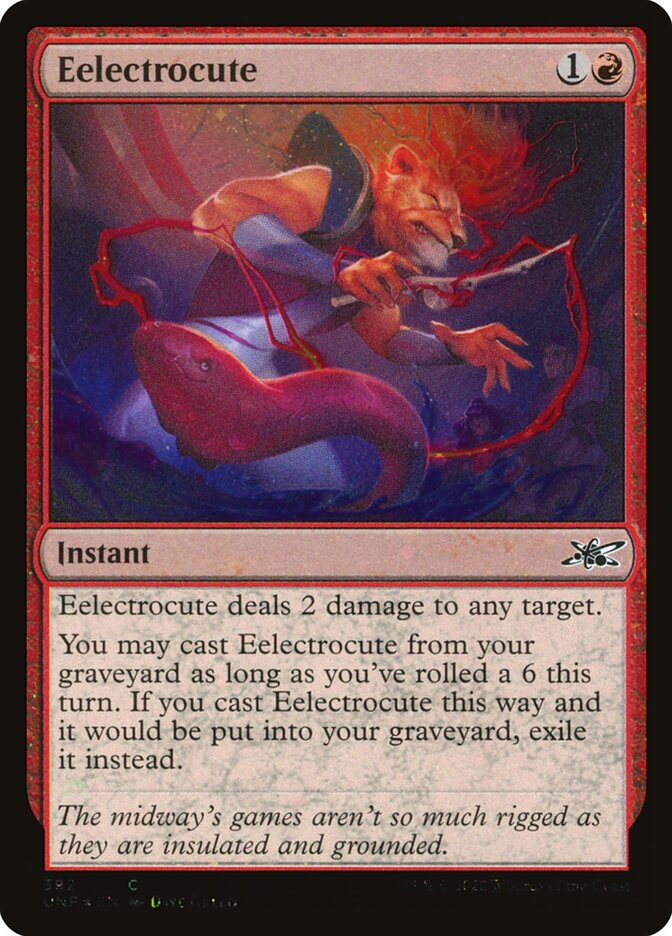 Eelectrocute (Galaxy Foil) - (Foil): Unfinity