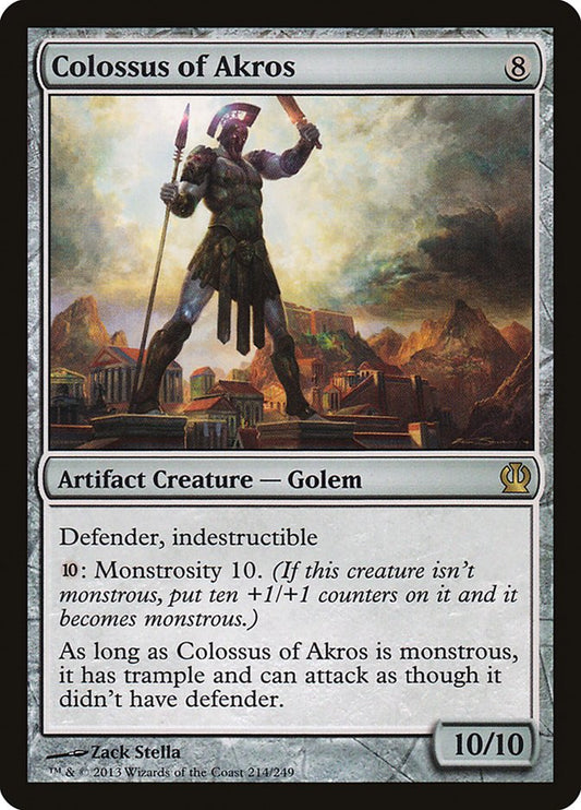 Colossus of Akros - (Foil): Theros