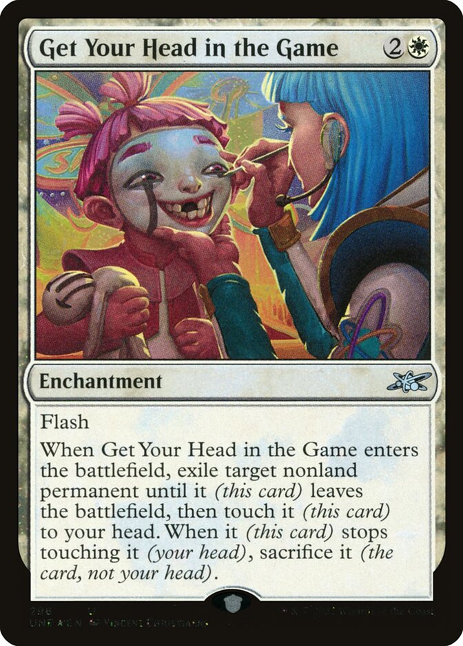 Get Your Head in the Game (Galaxy Foil) - (Foil): Unfinity