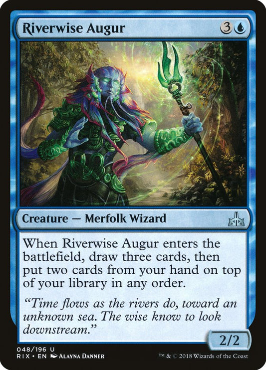 Riverwise Augur: Rivals of Ixalan