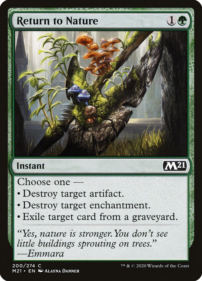 Return to Nature - (Foil): Core Set 2021