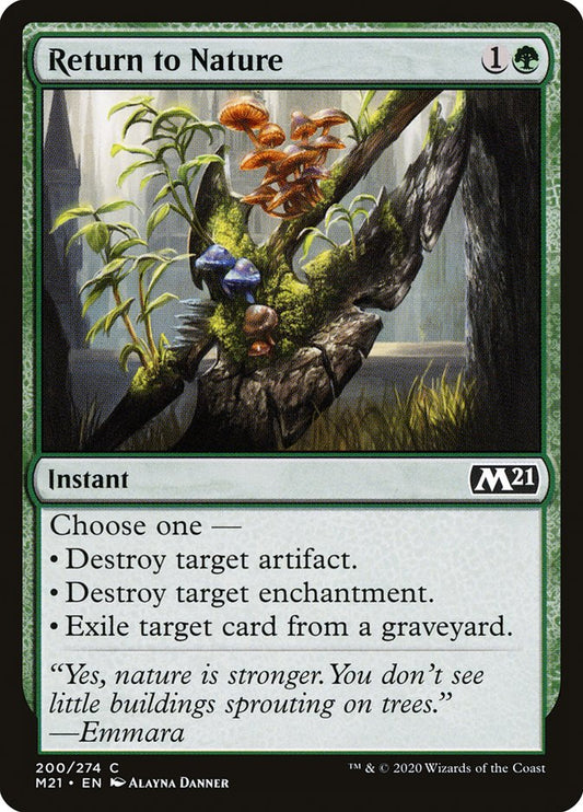 Return to Nature - (Foil): Core Set 2021