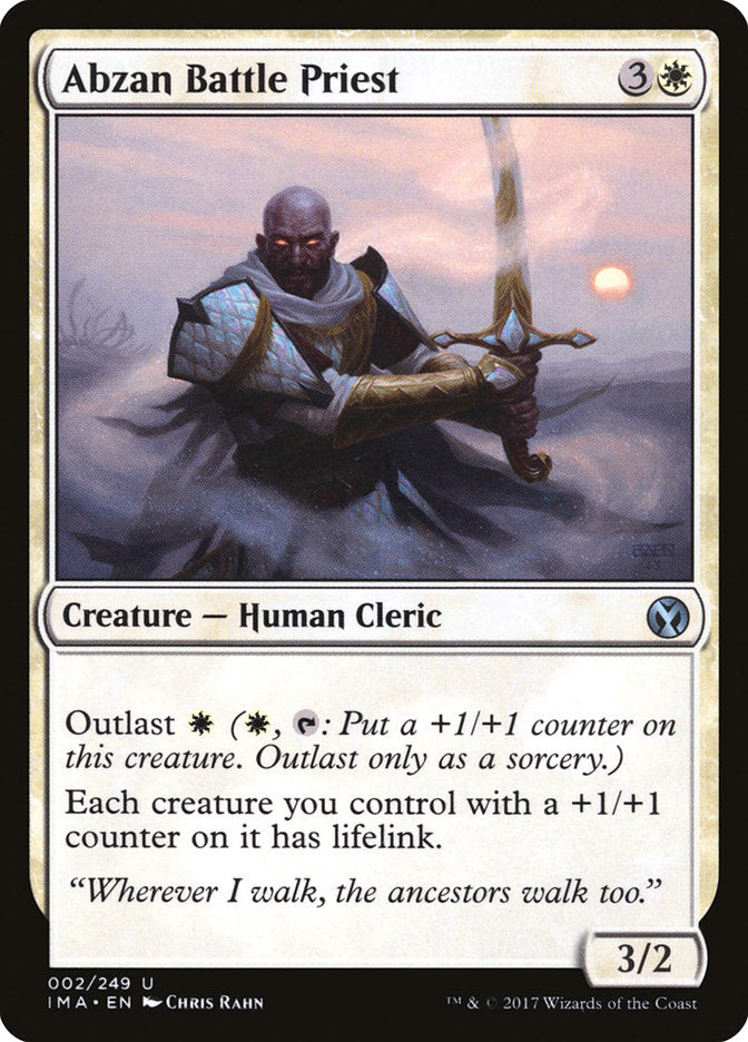 Abzan Battle Priest: Iconic Masters