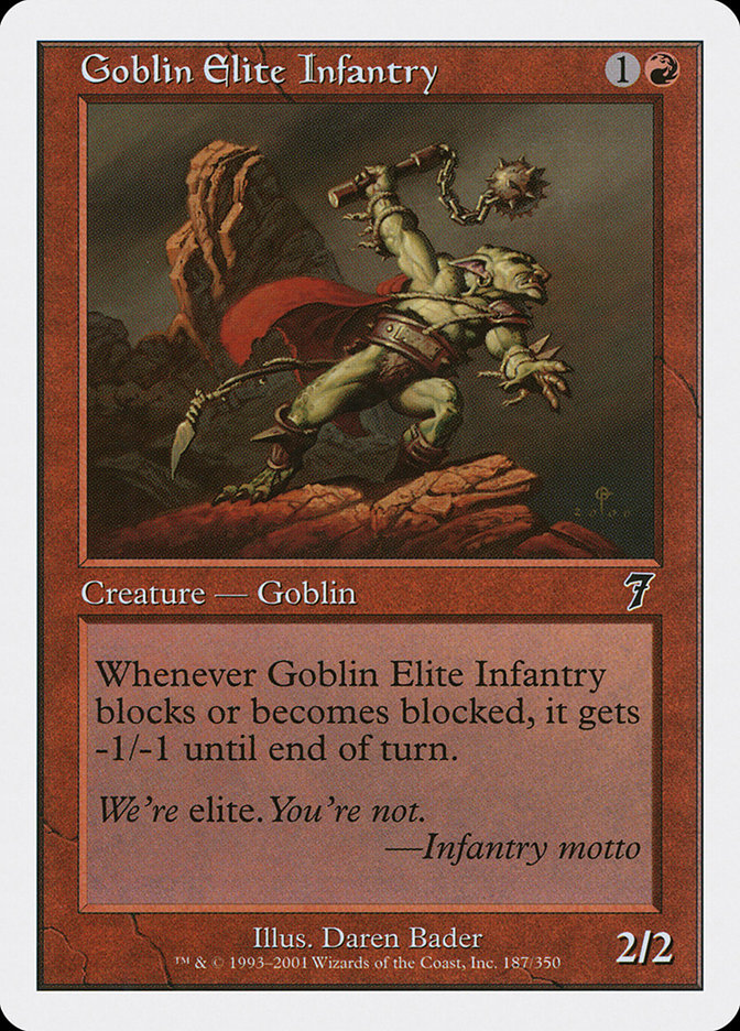 Goblin Elite Infantry: Seventh Edition