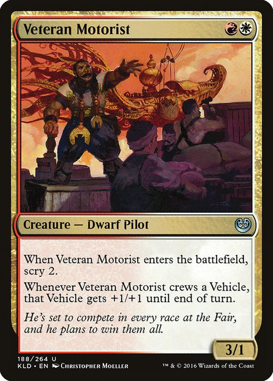 Veteran Motorist - (Foil): Kaladesh