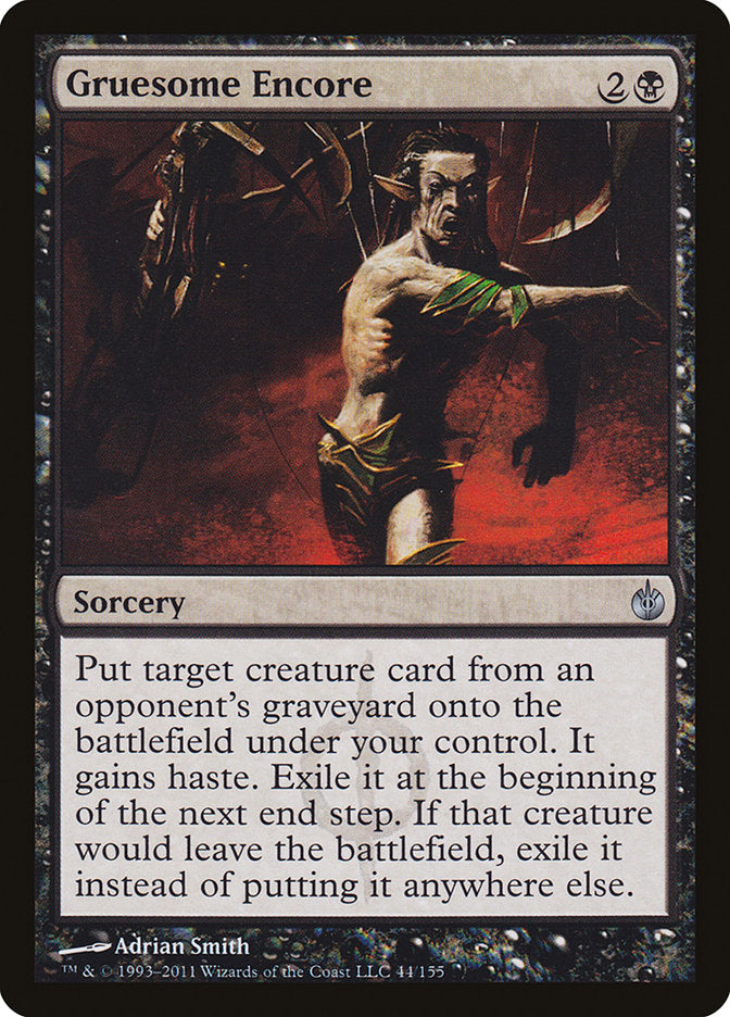 Gruesome Encore - (Foil): Mirrodin Besieged