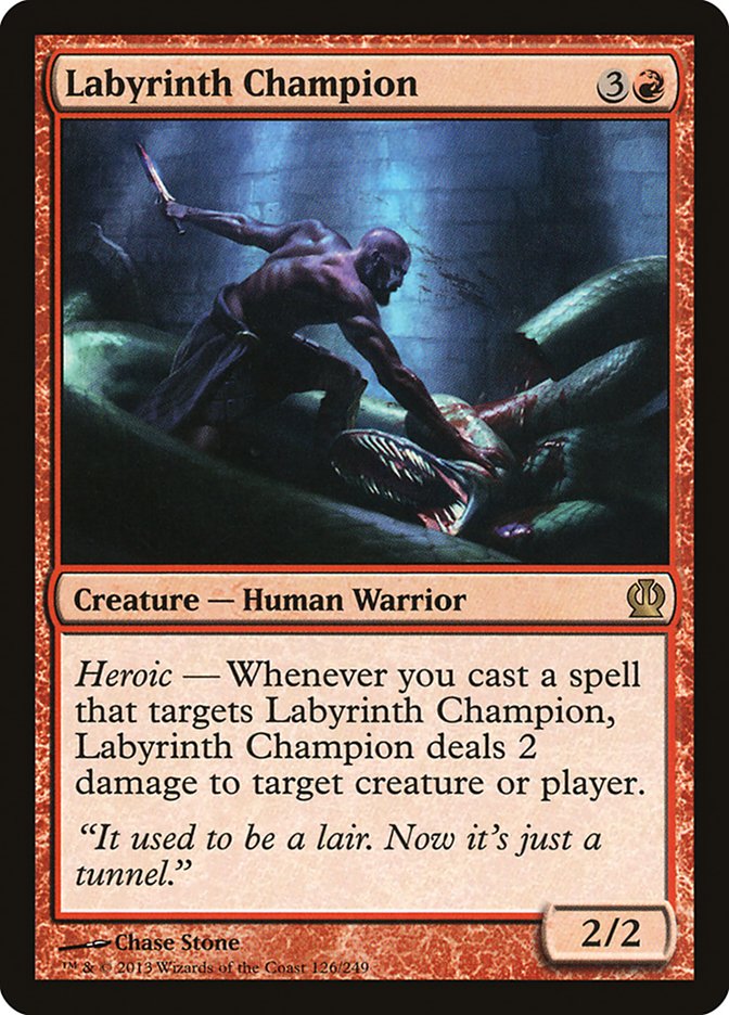 Labyrinth Champion - (Foil): Theros