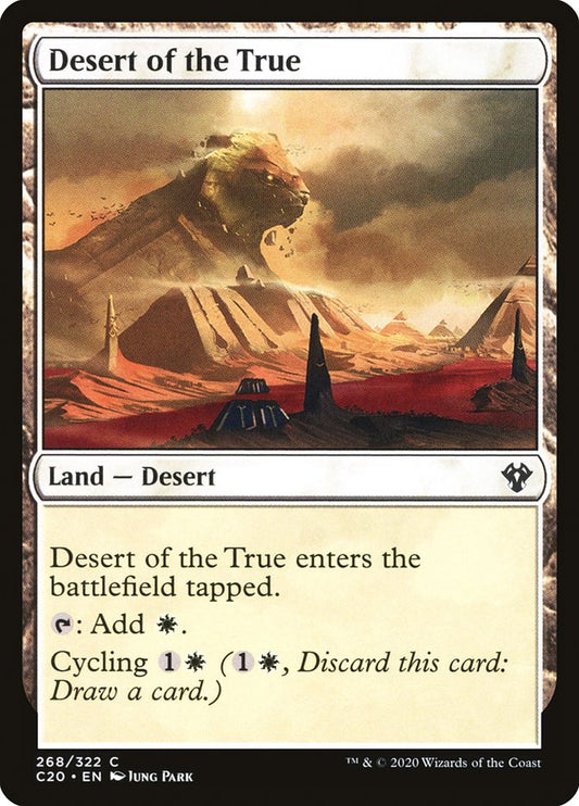 Desert of the True: Commander 2020