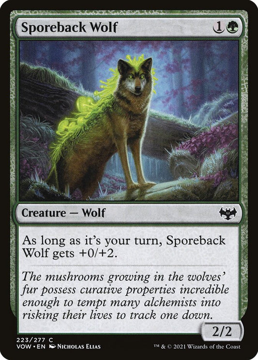 Sporeback Wolf: Innistrad: Crimson Vow
