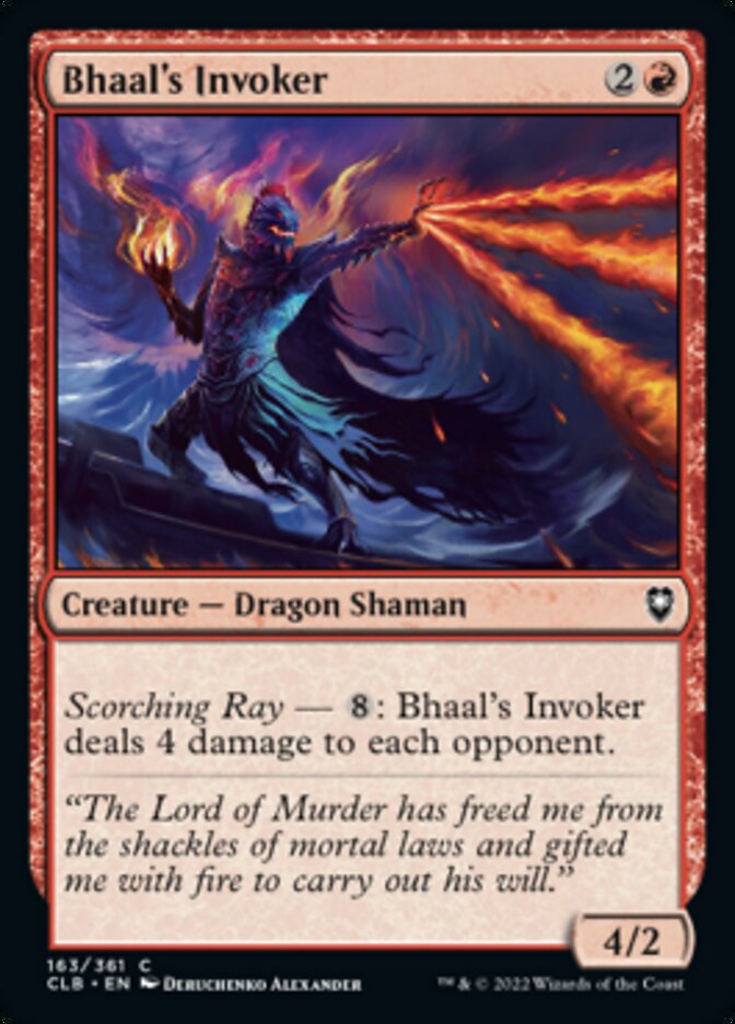 Bhaal's Invoker - (Foil): Commander Legends: Battle for Baldur's Gate