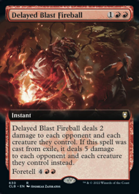 Delayed Blast Fireball - (Foil): Commander Legends: Battle for Baldur's Gate