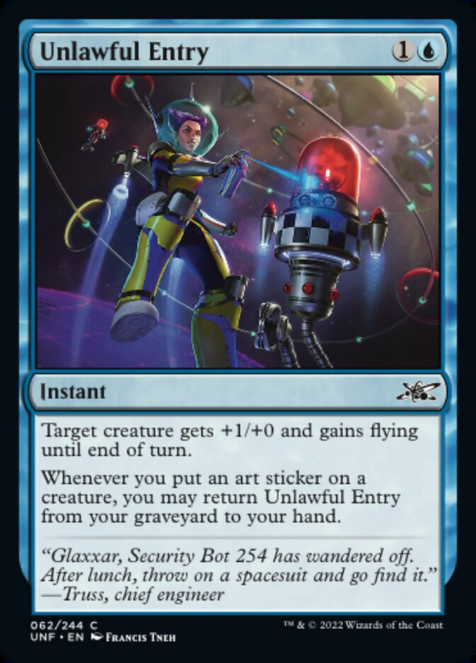 Unlawful Entry - (Foil): Unfinity