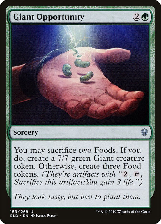 Giant Opportunity - (Foil): Throne of Eldraine