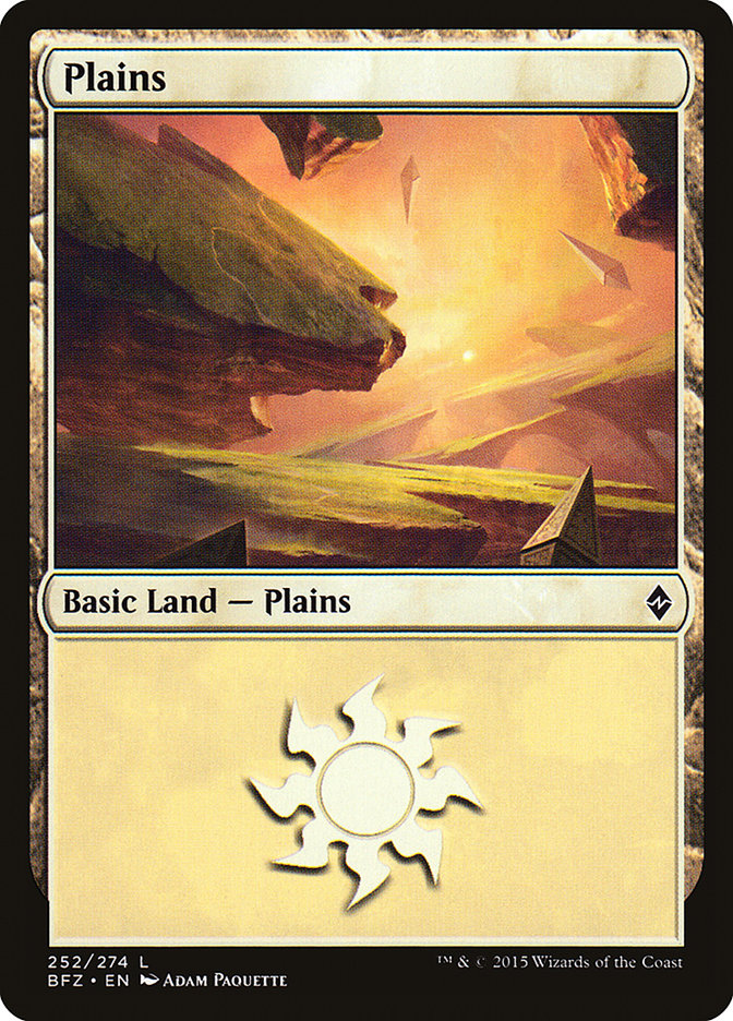 Plains - (Foil): Battle for Zendikar