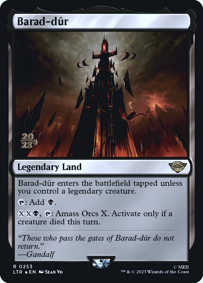 Barad-dûr - (Foil): Tales of Middle-earth Promos