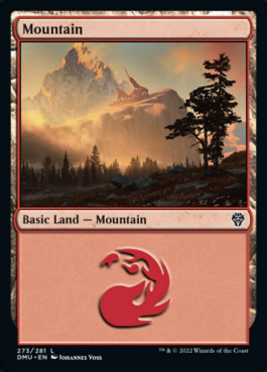 Mountain (#273) - (Foil): Dominaria United